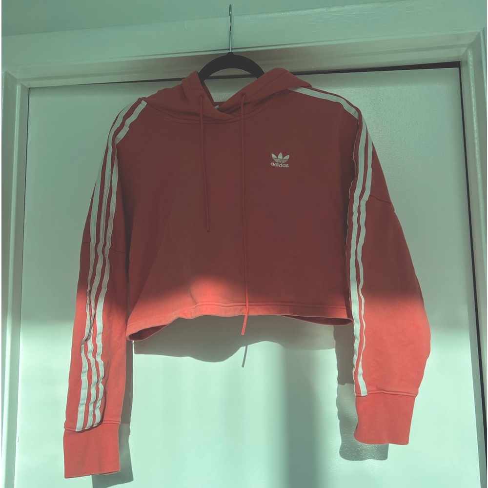 Adidas cropped sweatshirt